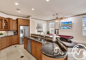 Walk to Beach 4BR Home w/Heated POOL & Game Room!