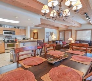 Cozy Wood Fireplace 