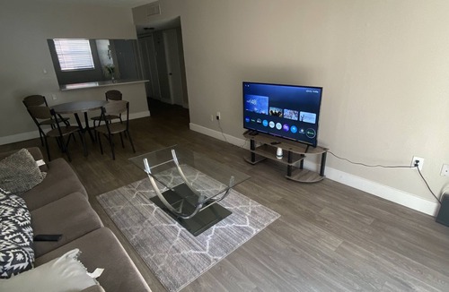 North Miami Beach Apartment | 1 Bed one bath with sleeper sofa large living room.