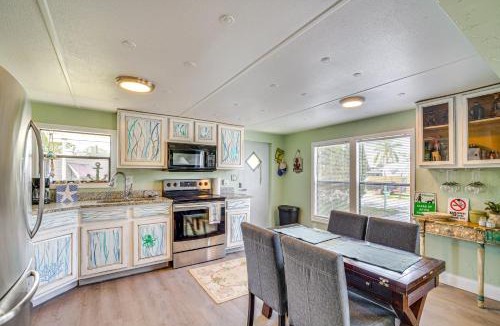 Vista Del Mar House | 1 Mi to Beach: Home w/Dock on Canal in Hudson