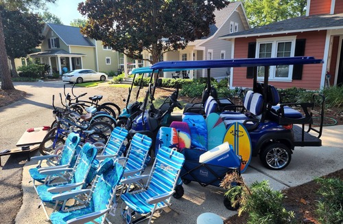 Laurel Grove House | 2 - 6 Seater Golf Carts, 5 Adult 2 Kid Bikes, 8 Beach Chairs, Picturesque Views!