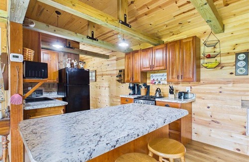 Etowah Cabin | 2 Bedroom Cabin: Starr Mountain Views, Starlink, Grill, Fire Pit, Pet Friendly