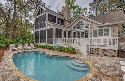 Palmetto Dunes House | 26 HEATH DR. ON GOLF COURSE/TENNIS & BIKES INCL. SHORT WALK TO BEACH