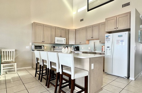 West Panama City Beach Condo | 3 BR/3BA Bonita Beach, Gulf Front, Sleeps 10, Pets Ok, Wi-Fi