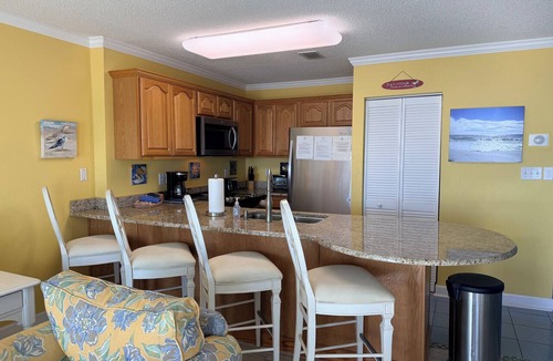 Fort Walton Beach Condo | #302- TOP FLOOR, GULF FRONT! NOW BOOKING SPRING AND SUMMER! BCH SERVICE INCL!