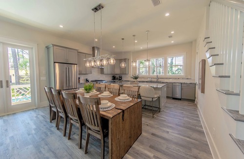 Dune Allen Beach House | 30A Brand NEW 4 Bedroom-8 Bikes-LARGE POOL-Turf yard Close to Beach-Golf Cart!