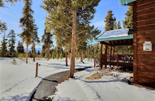 Leadville Cabin | 3BR Log Cabin in the Pines | Sleeps 6 | Fireplace