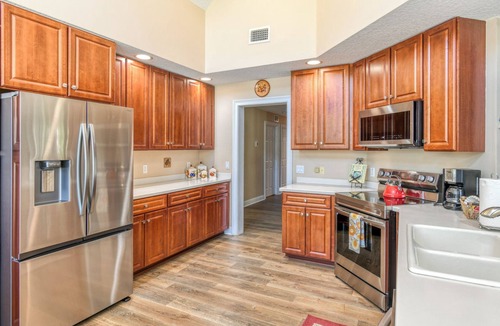 St. Augustine Condo | 4-BDR sleeps 8 -preserve views-easy walk to pool-hot tub -near beaches!