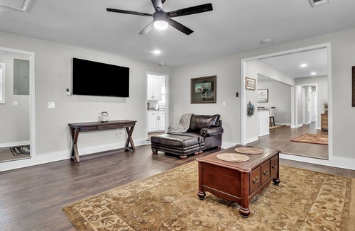 Columbus House | 4-bed/2-bath Spacious House in Charming Columbus, Game Day Home, Fenced Backyard