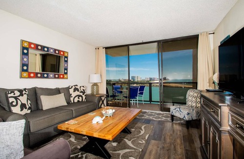 Clearwater Beach Condo | 440 West Condos 1108-S Beautiful Water Views