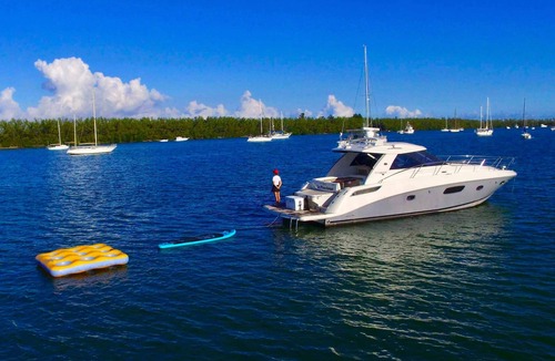 Miami Boat Rental | 46' Sea Ray - Luxury Yacht Rental in Key Biscayne!