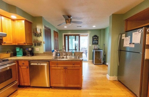Mitiwanga Cottage | 4BR Lakefront Getaway! Sunset Views, Private Community Beach, Cozy Back Porch