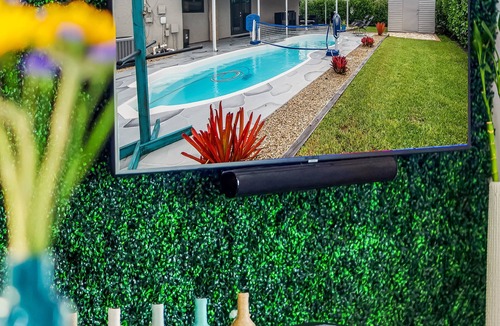 Palm Springs House | 4BR Oasis w/Heated Pool, Near I-95 + Free Coffee!