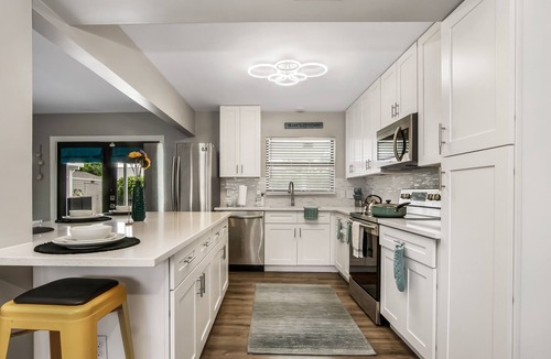 Palm Springs House | 4BR Oasis w/Heated Pool, Near I-95 + Free Coffee!