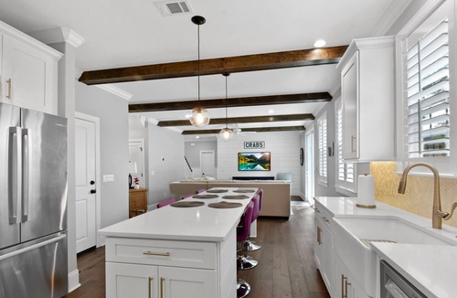 Saint Simons Heights House | 5 bed/3 bath Home with Heated Saltwater Pool