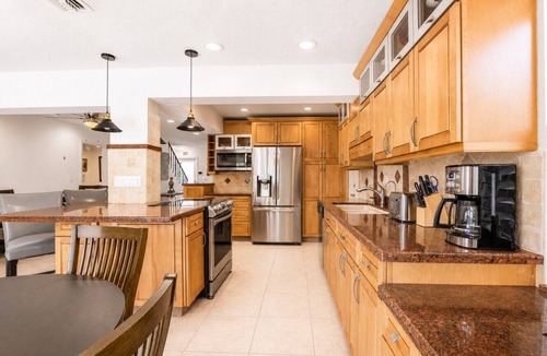 Pompano Beach Villa | 5 Bedrooms/3 Baths W/Salt-Heated Pool- Pompano Beach House.