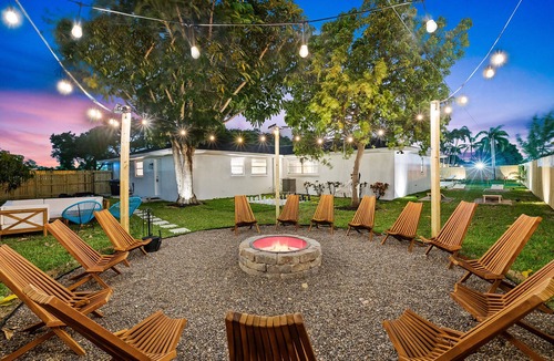 Villages of Palm Beach Lakes House | 6BR Beach Resort-Style Game House! Heated Pool
