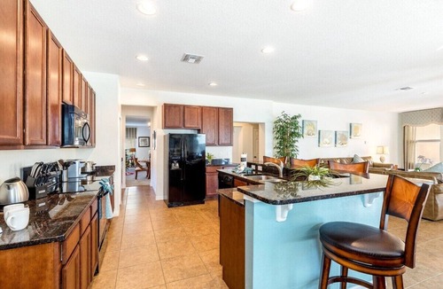 Watersong House | 6BR Disney Area Villa, South Facing Pool, Spa, Game Room