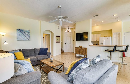 Tuscan Hills Villa | 8 Mi to Disney! Villa w/Heated Pool & Games