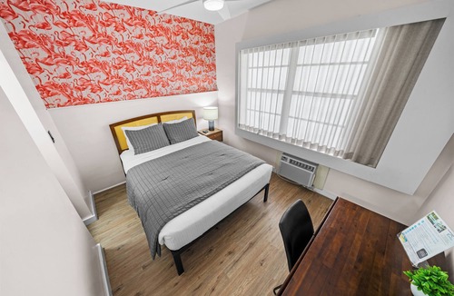 City Center Hotel | Accessible Queen Room: Stay with Perks Near Beach with Free Amenities