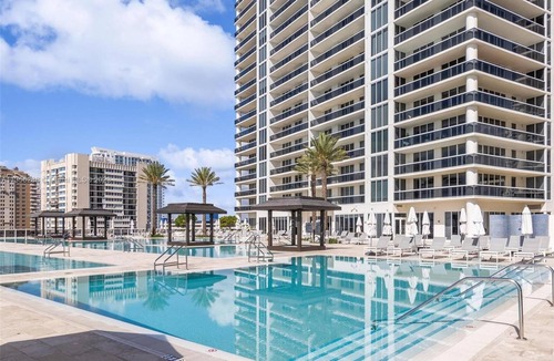Hallandale Beach Condo | AMAZING 1BD APT BEACHFRONT 5 STARS RESORT INCREDIBLE AMENITIES, BEACH CLUB
