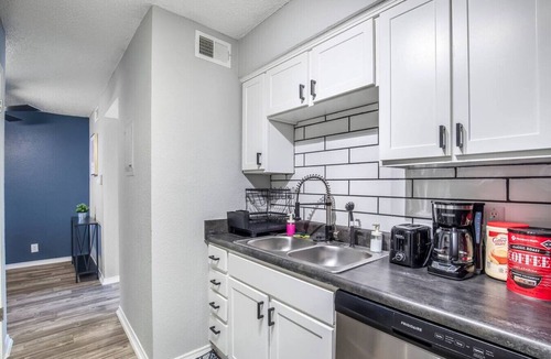 Central Arlington Apartment | Arlington 1BR | AT&T, Globe Life, 6 Flags, Parking