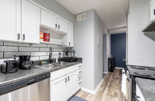 Central Arlington Apartment | Arlington 1BR | AT&T, Globe Life, 6 Flags, Parking