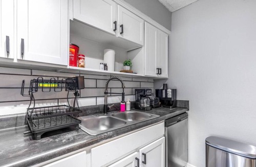 Central Arlington Apartment | Arlington 2BR | AT&T, Globe Life, 6 Flags, Parking