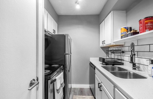 Central Arlington Apartment | Arlington 2BR | AT&T, Globe Life, 6 Flags, Parking