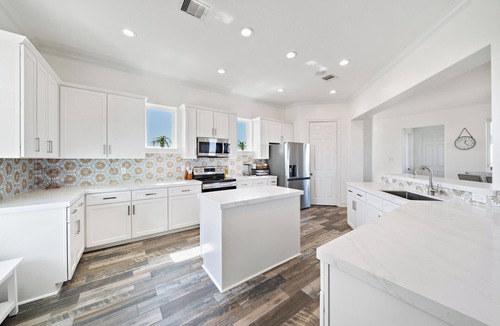 Red Fish Cove House | Bay View Beach Home | 6BR | Decks + Views