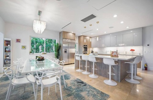 North Bay Village Villa | Bayfront Villa Heated Pool Amazing Views and Beach Access
