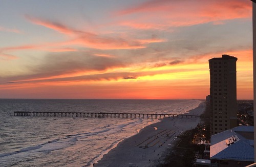 Panama City Beach Condo | Beach chairs included! Summer dates available !