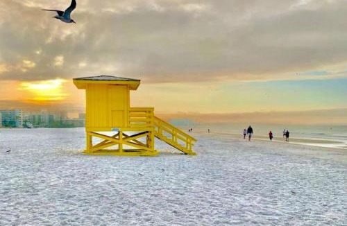 Gillespie Park House | Beach Downtown-Family & Pet Friendly-Balcony & Garage-10 Acre Park with Pickleball, Tennis & Basketball-Lido Beach-Opera-Symphony-St Armands Circle