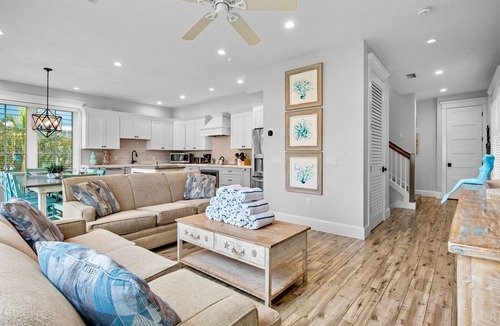 Anna Maria House | Beach Escape! Luxury Home with Pool, Spa, Rooftop Deck and Walk to Beach