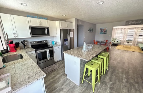Seacoast Shores House | Beach Home with Pool- 5 minute walk to the beach