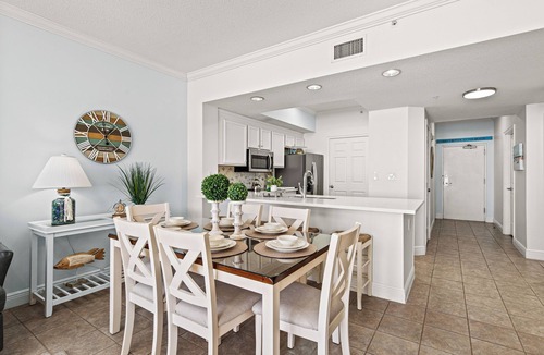 Fort Walton Beach Condo | Beachfront 3/2 condo with free beach service of 2 sets - park steps to the door.