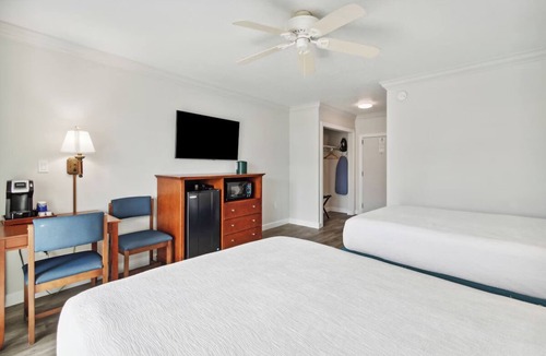 Neptune Beach Hotel | Beachfront Delight: Two Pet-Friendly Rooms with Outdoor Swimming Pool