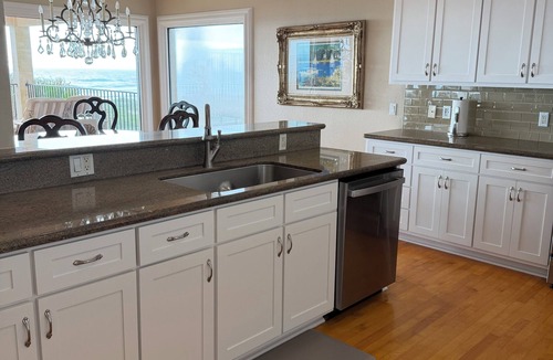 South Padre Island House | Beachfront Private Home with Heated Pool & Spa