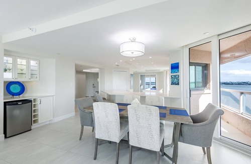 Sand Key Condo | Beachfront w/Water Views From Every Room! Steps to Pool, Beach, Resort Amenities