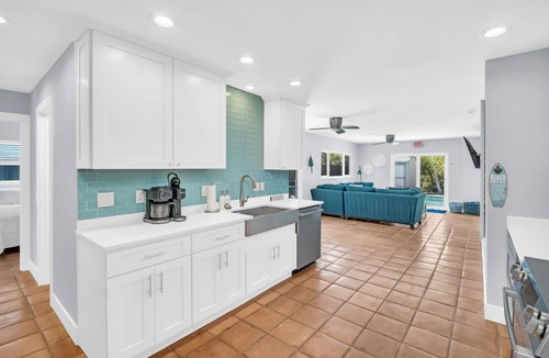 Indian Rocks Beach House | Beachside Family Retreat w/Heated Pool & Golf Cart