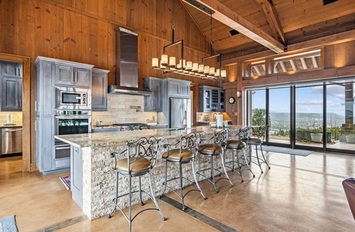 Bandera Cabin | Beautiful Hill Top Home with Pool, Hot Tub, and Stunning Views near Bandera, Texas