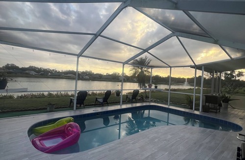 Providence Lakes House | Beautiful home with pool on a lake