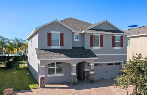 Historic Downtown Kissimmee House | Beautiful Home With Private Pool, Media & Game Room Near Disney With Waterpark And Resort Access At Encore Resorts Reunion - 210Cl