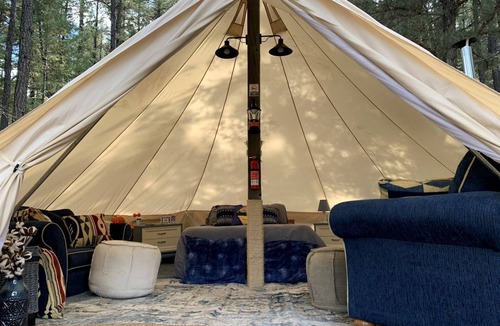 Boncarbo House | Bell Tent for Four for Dreamy Glamping Escapes in Colorado