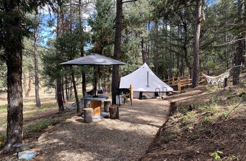 Boncarbo House | Bell Tent for Four for Dreamy Glamping Escapes in Colorado