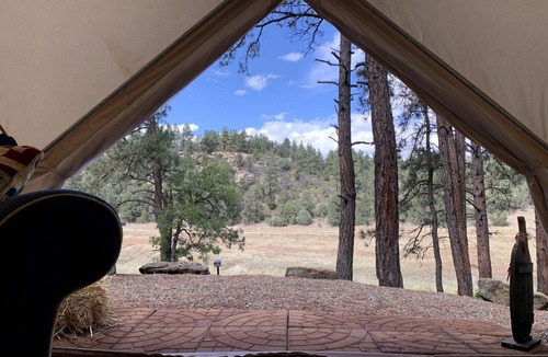 Boncarbo House | Bell Tent for Four for Dreamy Glamping Escapes in Colorado