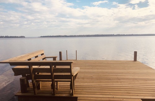 Putnam Hall House | BRAND NEW DOCK ON LITTLE SANTA FE, FLEXIBLE CANCELLATION POLICY,GORGEOUS SUNSETS