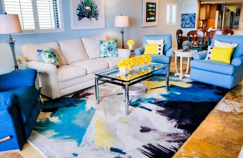 Destin Condo | "Breaker East 1106" 2BR/2BA Gulf Front, Reserved/Covered Parking, Beach Setup