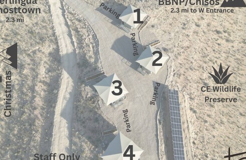 Terlingua Cabin | Camp Elena - Ocotillo Campground (4 Luxury Tents)