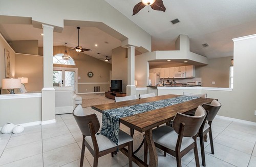 Palm Harbor House | Canal Front Home with Saltwater Pool & Relaxing Lanai in Palm Coast, Florida